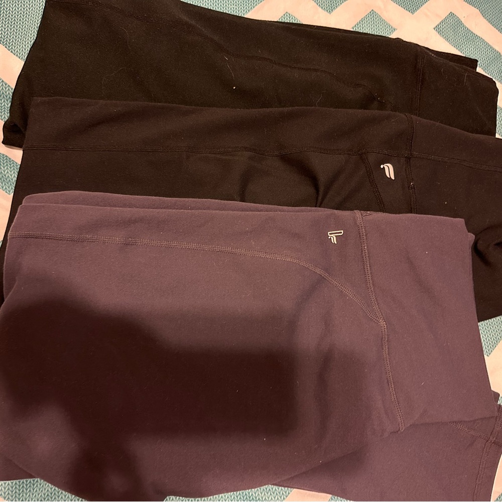 Fabletics Black and Gray Leggings